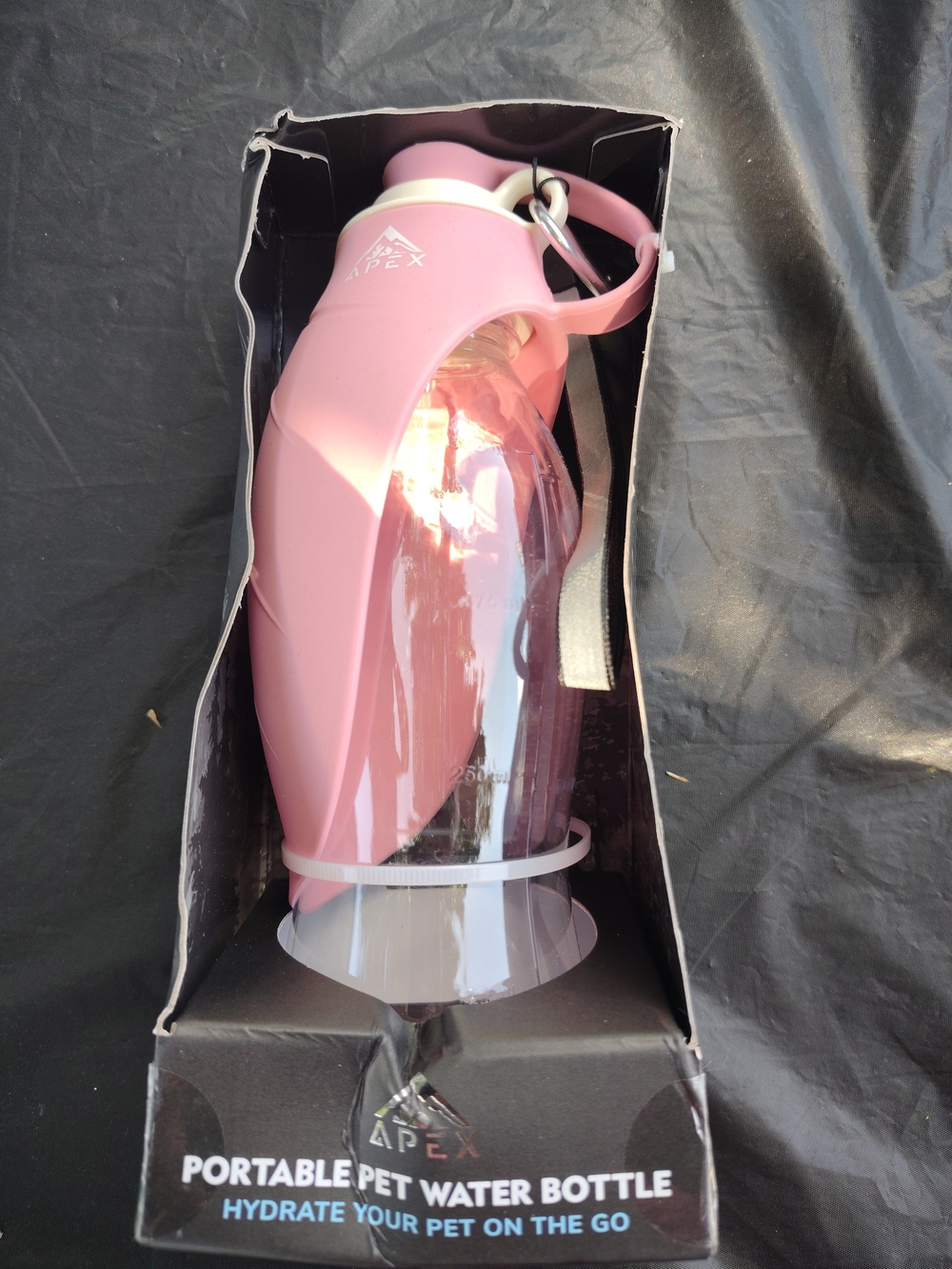 Apex Portable Pet Water Bottle - Pink